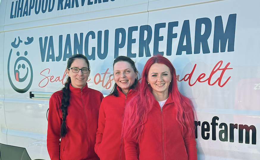 Dagne Valge Marvi Laht Kristi Teedla Vajangu Perefarm horisontaalne