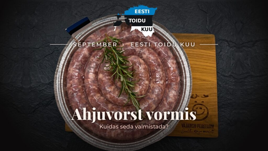 Vajangu perefarm ahjuvorst vormis